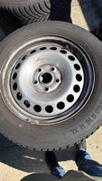 Pneus hiver Continental 205/60 R16 jantes acier usagé