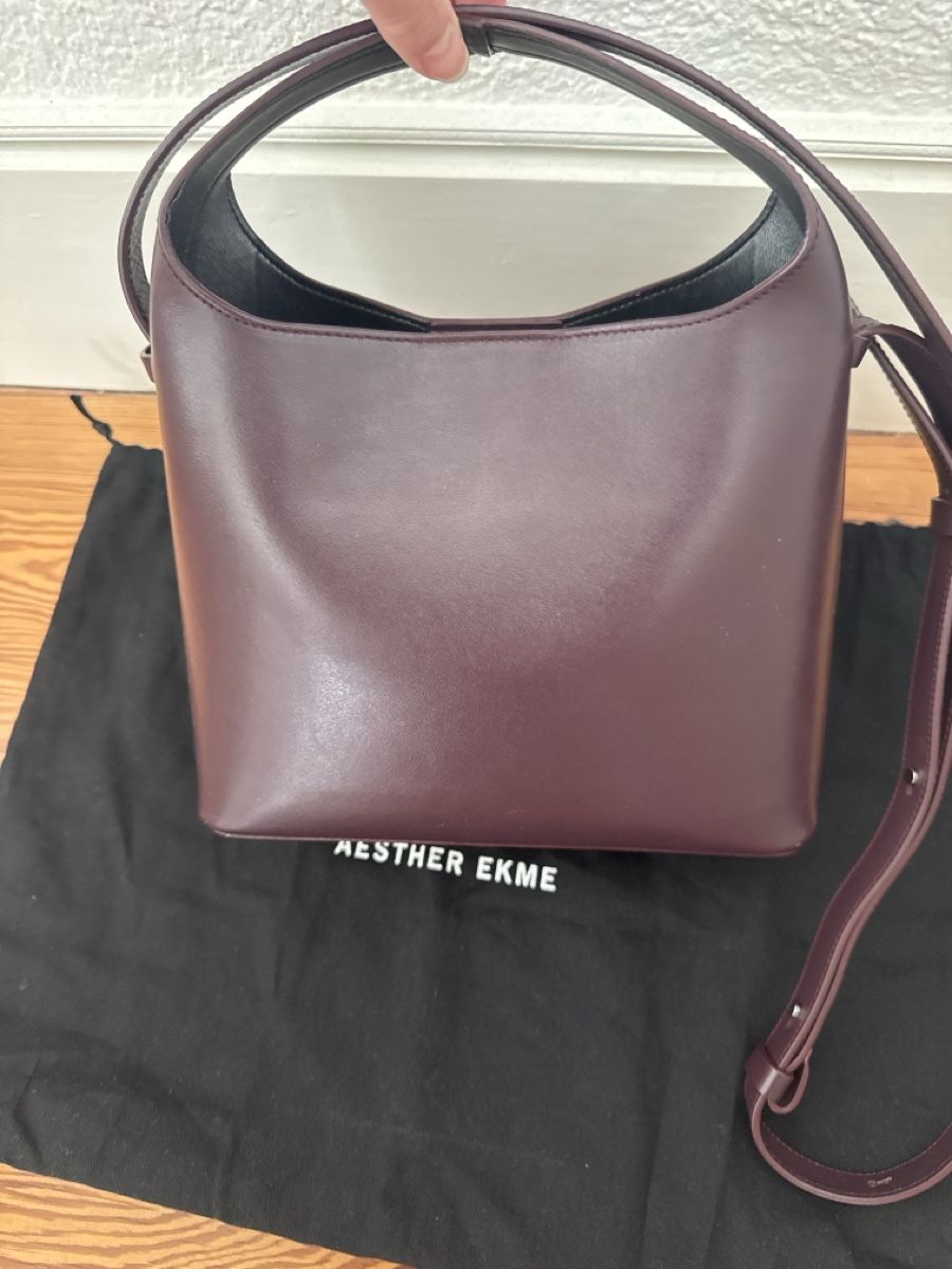 Borse da donna: AESTHER EKME Sac à main "Mini sac" bordeaux – Usato da Les Acacias venduto da Janar 1