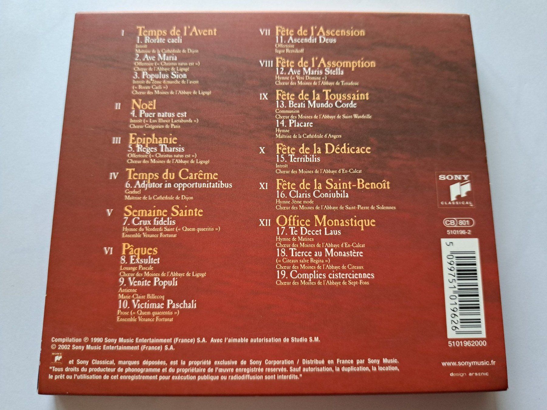 CDs: Cd Chant Grégorien - le chant du Silence  – D'occasion à Pully par bro_n52j 1
