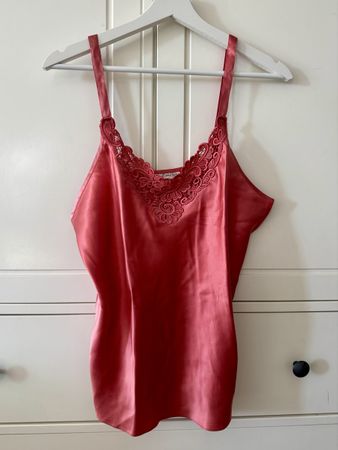 Les Essentiels Camisole Top Silk Lace Size M
