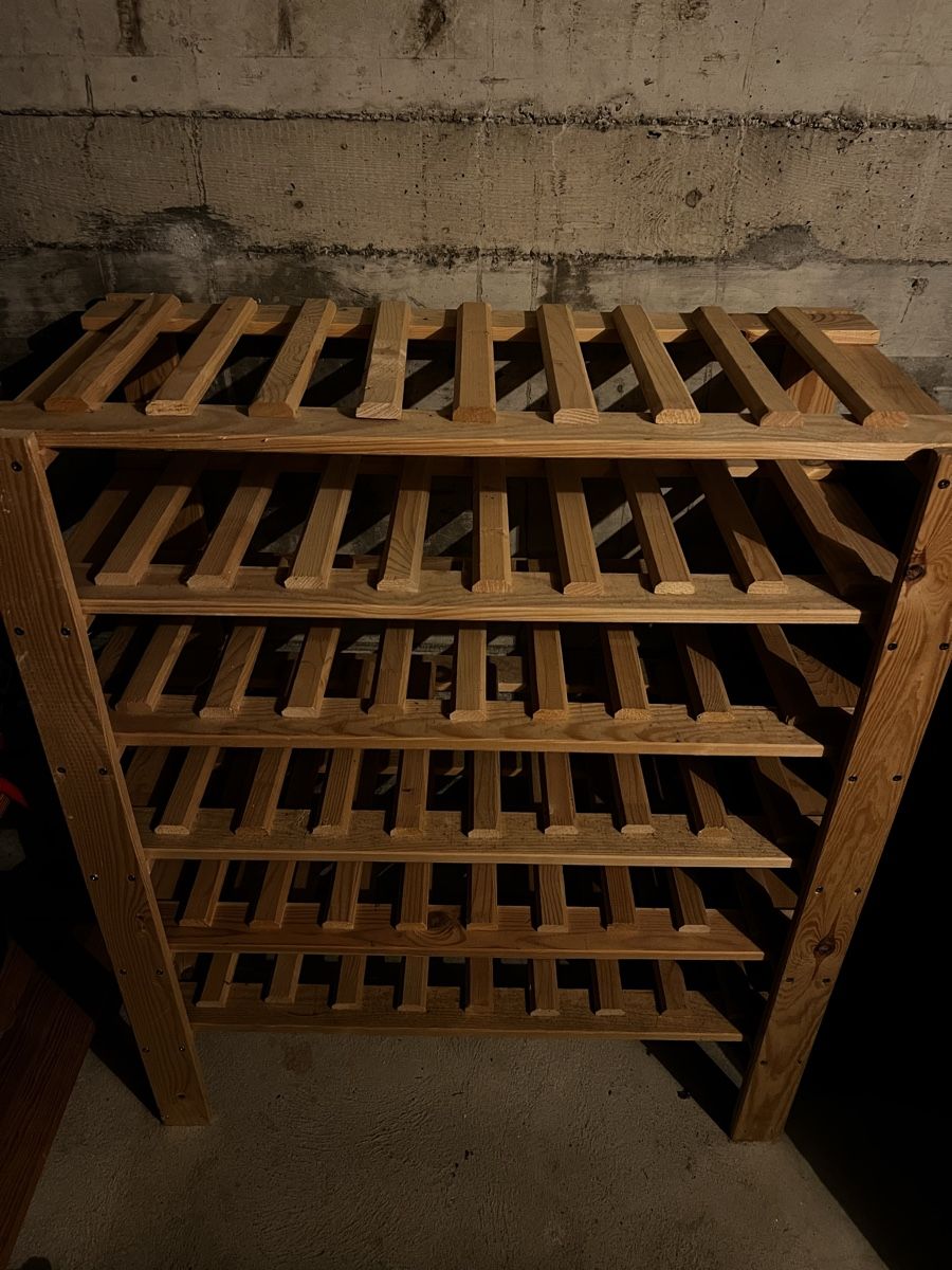 Regale: Holz Weinregal 6 Ebenen – Gebraucht aus Gockhausen von MariusWeber 1