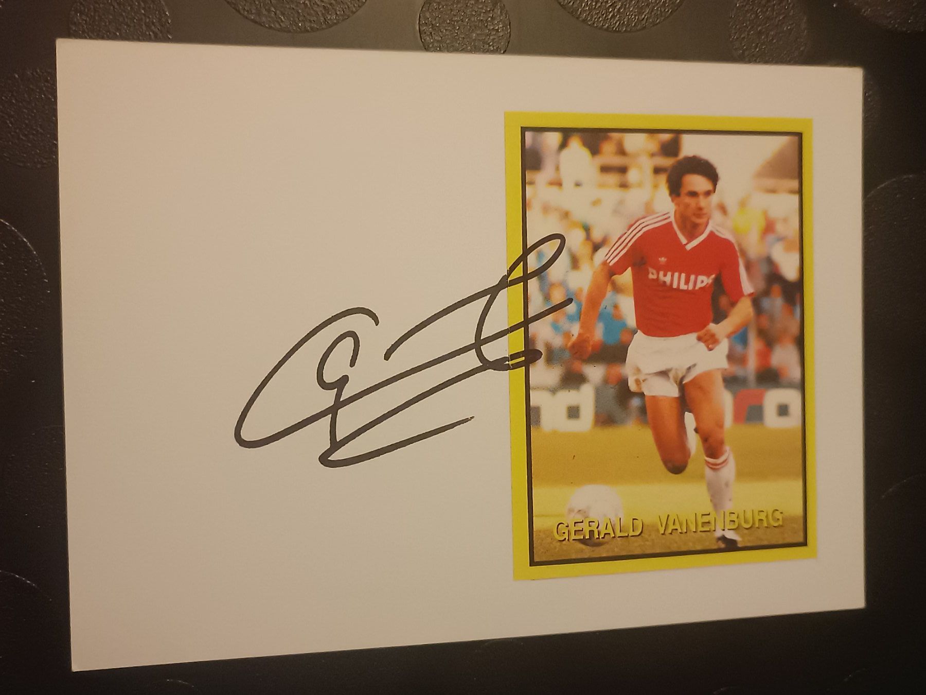 Autografi: Gerald Vanenburg - handsigniert – Usato da Menziken venduto da Artographs