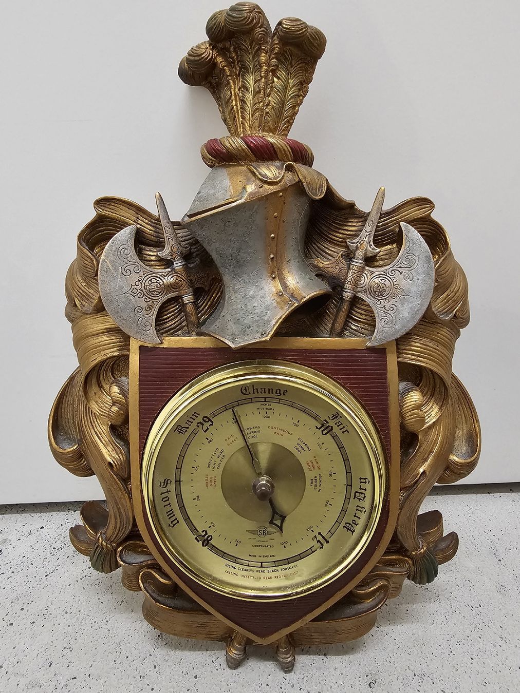 Altri elettrodomestici e apparecchi d’epoca: BOSSONS FRASER ART BAROMETER – Usato da Laupen BE venduto da AUSSIEGIRL1109