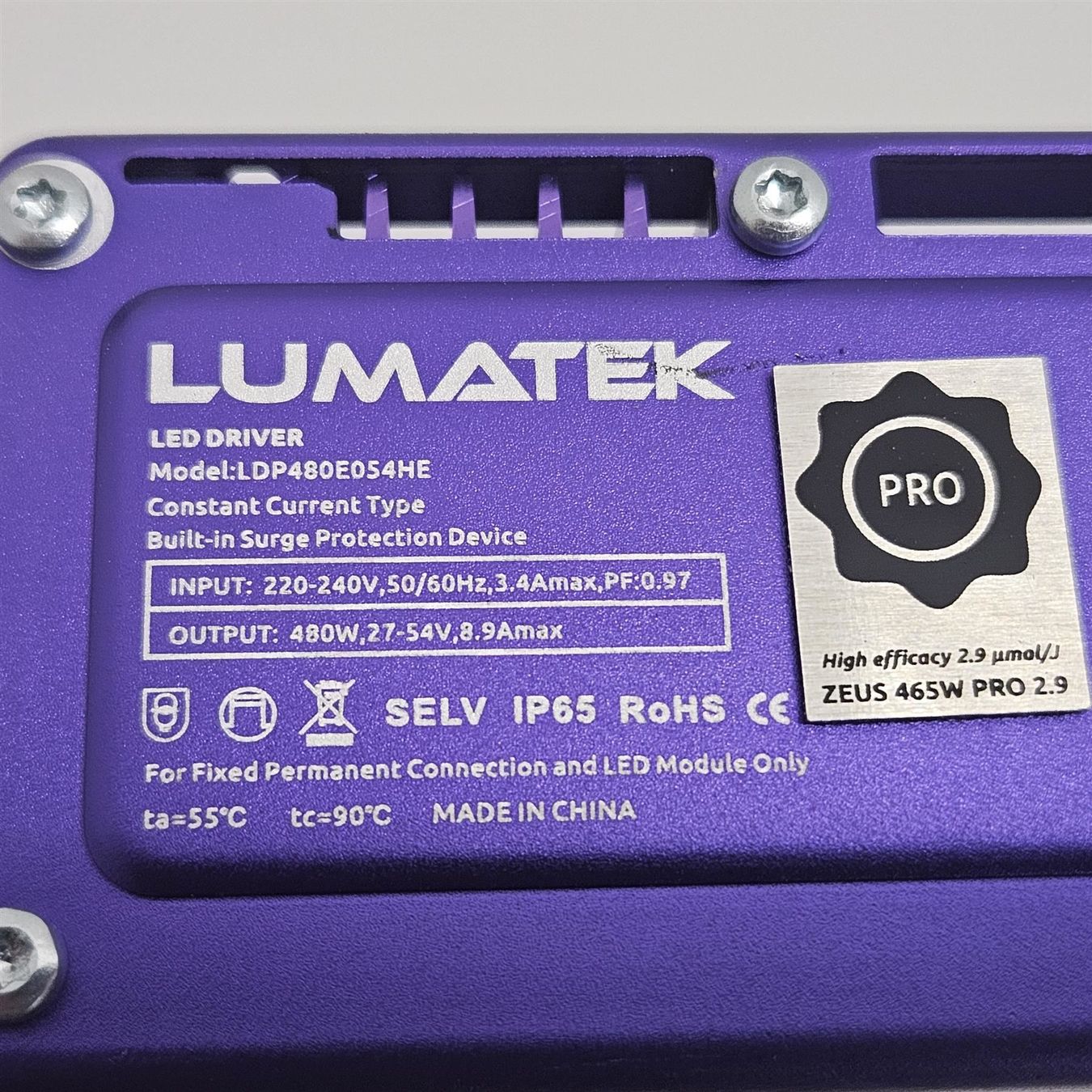 Lumatek Lampade: LUMATEK LDP480E054HE – Usato da Niederdorf venduto da LeptonAG 2
