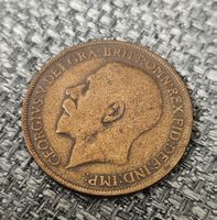 ONE PENNY 1921-  ROI GEORGES V