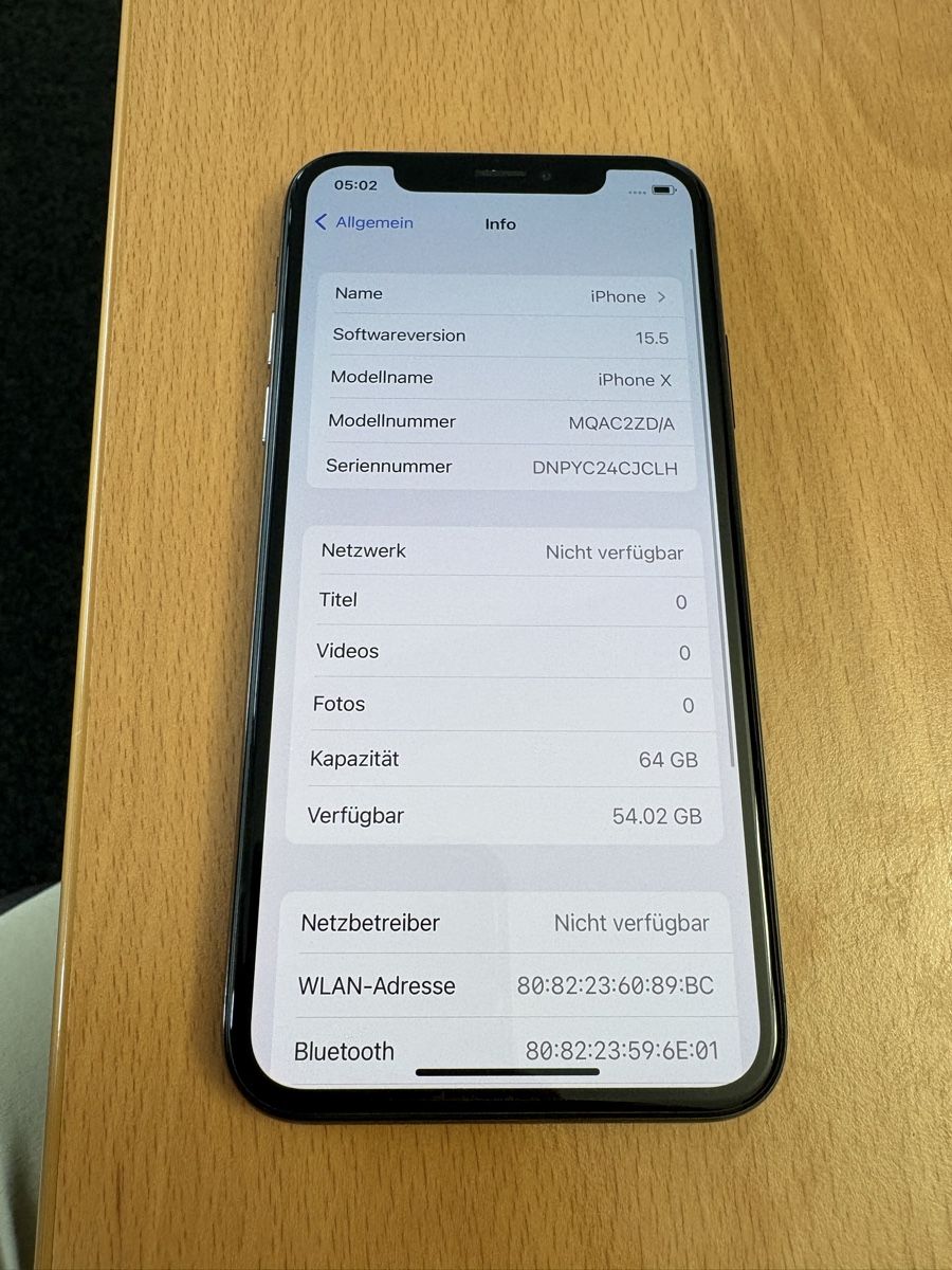 Apple Telefoni cellulari / Smartphones: iPhone X 64GB Space Grey – Usato da Zofingen venduto da M4RI4 2
