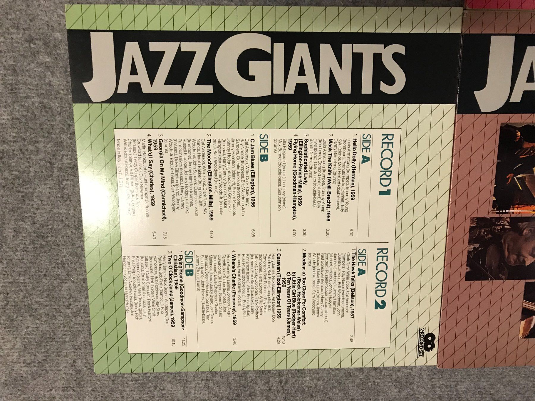 Schallplatten: Jazz Giants 01 – Gebraucht aus Wängi von ts7670 1