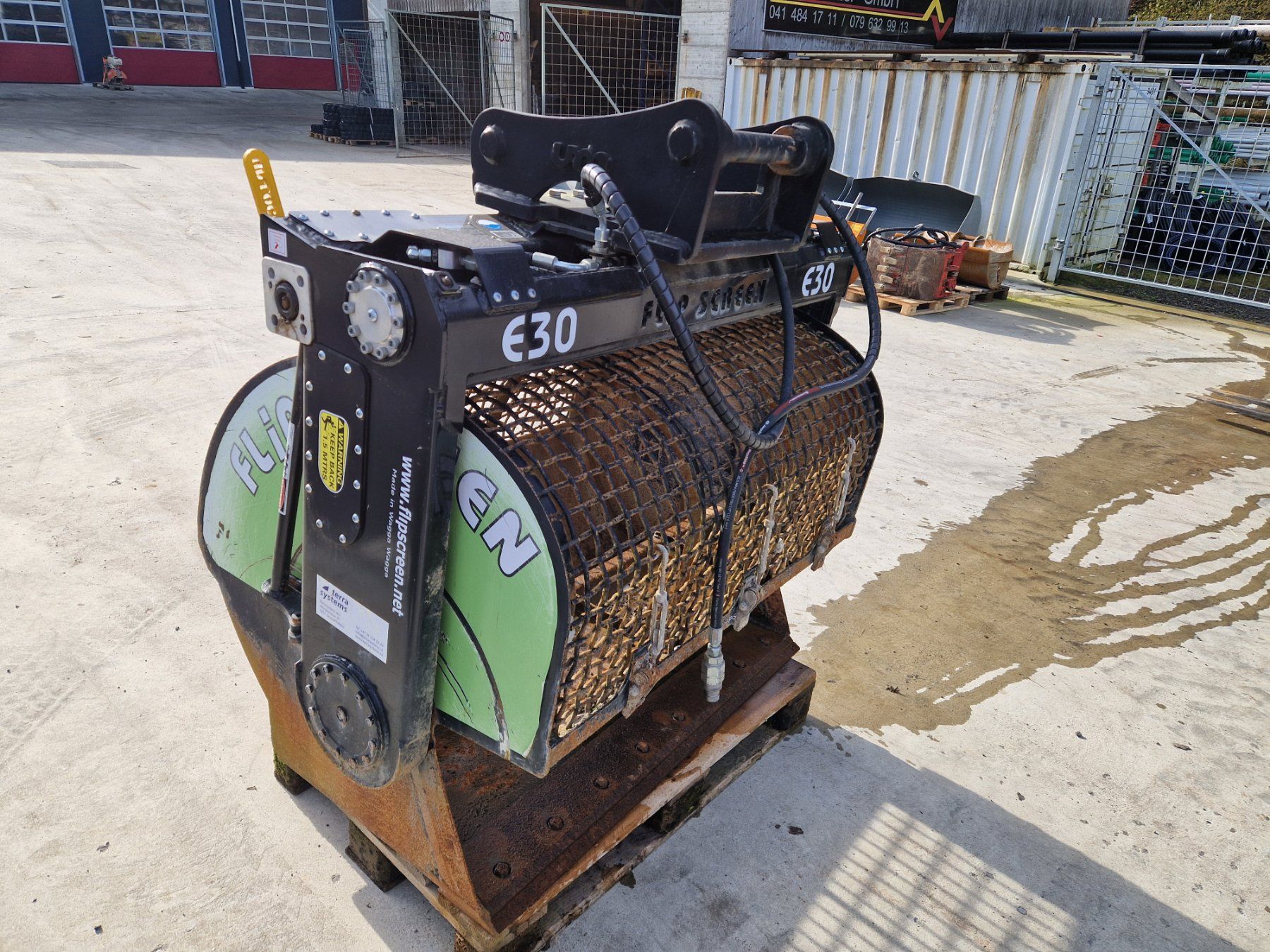 Escavatori: Sieblöffel Siebschaufel Flip Screen E30  6-10 to Bagger – Usato da Schüpfheim venduto da grischa01 4