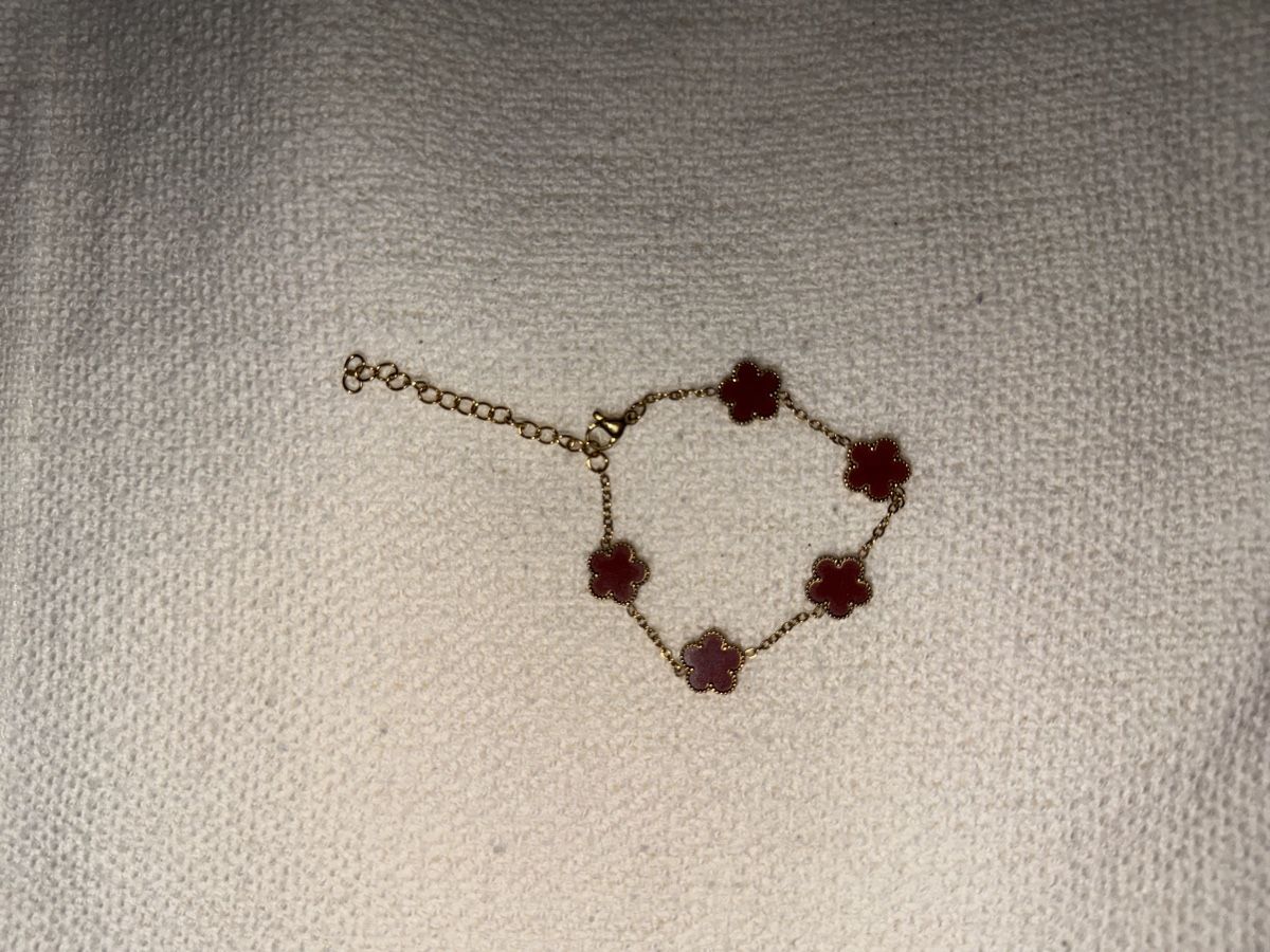 Catenine: Armkette Gold / Rot – Nuovo (secondo la descrizione) da Nebikon venduto da karin.5