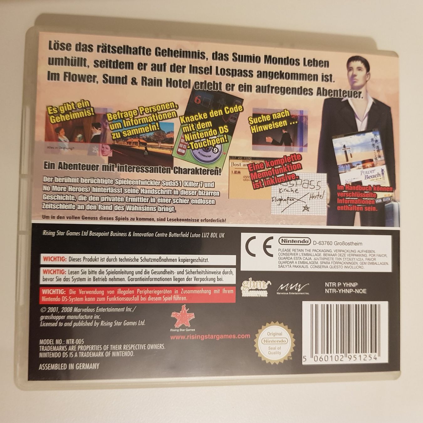 Nintendo Spiele: Flower Sun and Rain /DS – Gebraucht aus Münchenstein von 2DGames 1