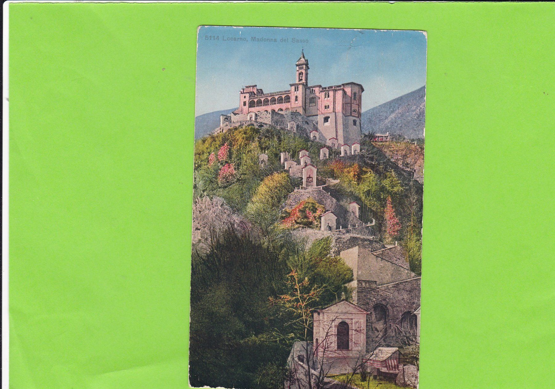 Cartoline postali: Madonna del Sasso – Usato da St. Peterzell venduto da neckertal