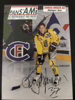 Original Autogrammkarte Doug Honegger #37, Top Zustand!