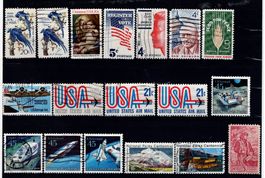 Briefmarken 137x USA