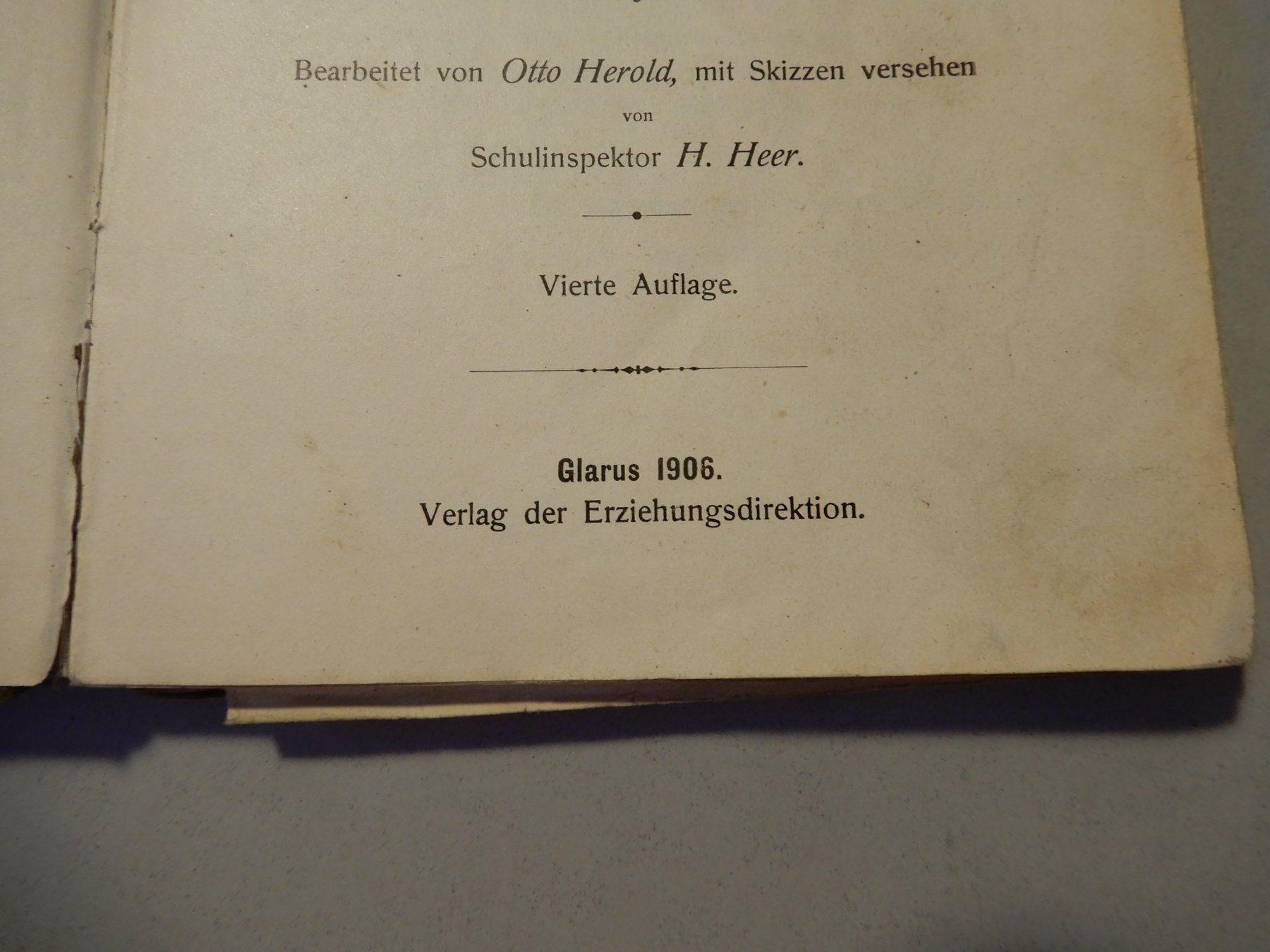 Libri: Glarus - Bilder Geographie Geschichte, 1906 – Usato da Erstfeld venduto da Mario_boe0 2