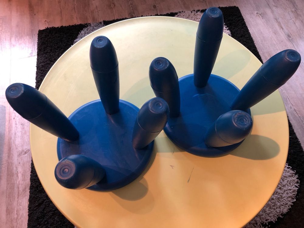 Ikea Kindertisch rund grün Kaufen auf Ricardo