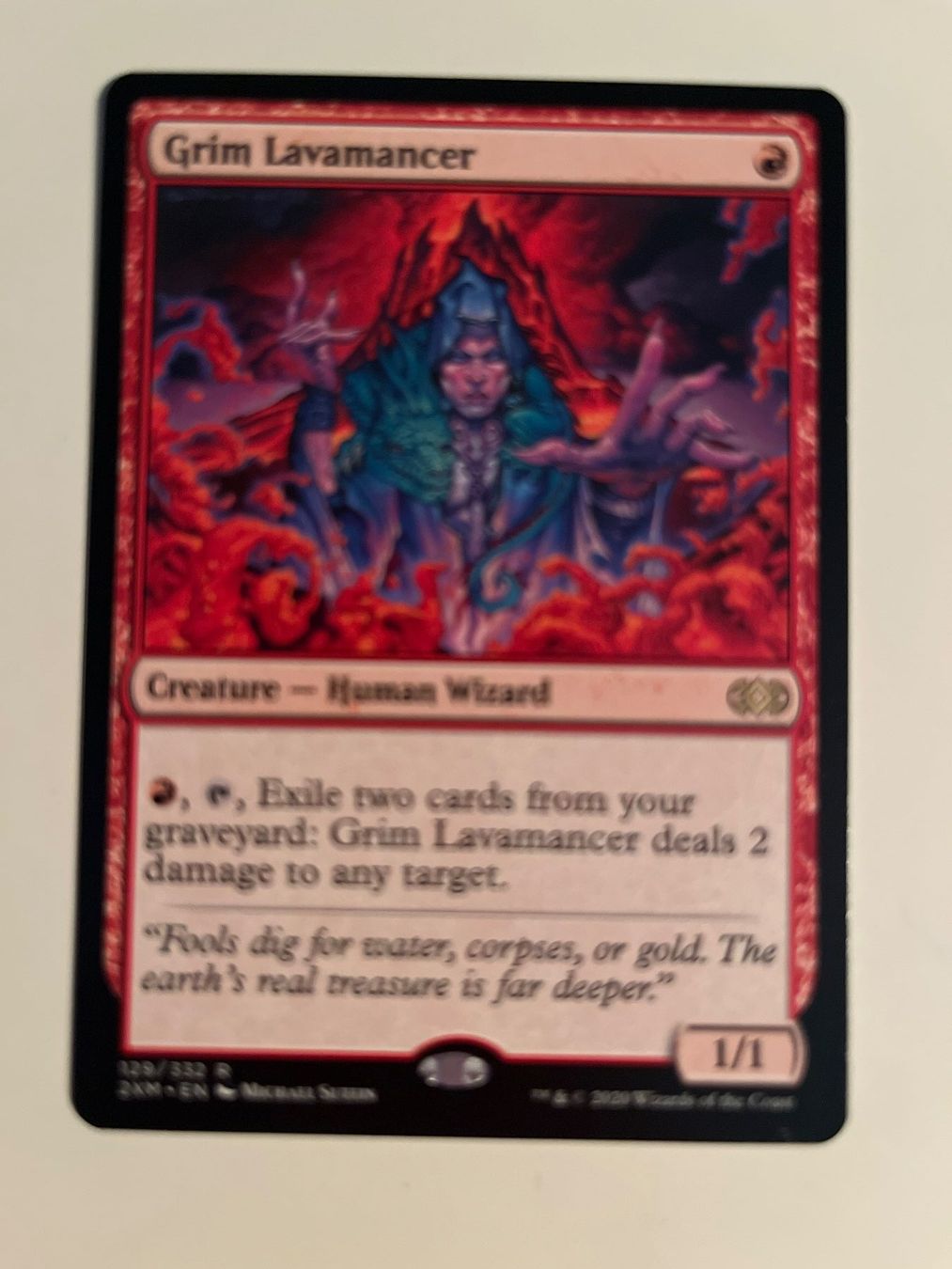 Magic The Gathering Carte collezionabili: 1 x Grim Lavamancer - Magic: The Gathering - MtG – Usato da Kriens venduto da Shadi1980