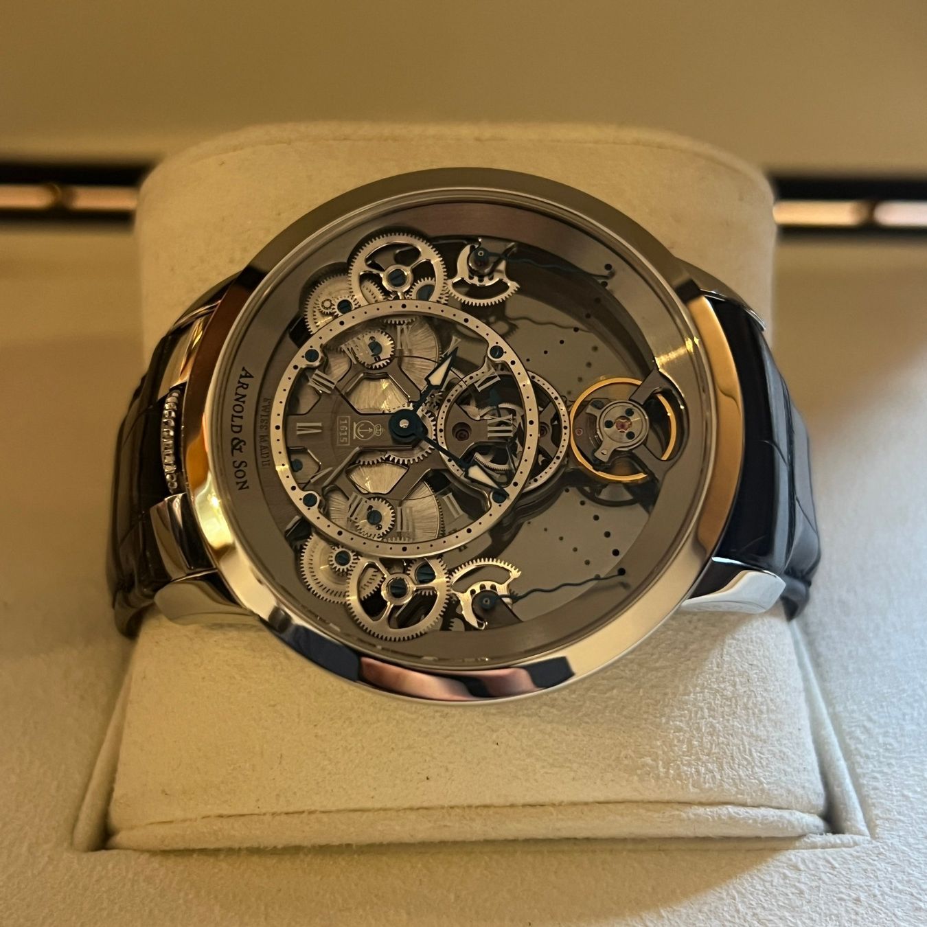 Montres: Arnold & Son Time Pyramid Full Set 1TPAS.S01A – D'occasion à Carouge GE par Watchaser 6