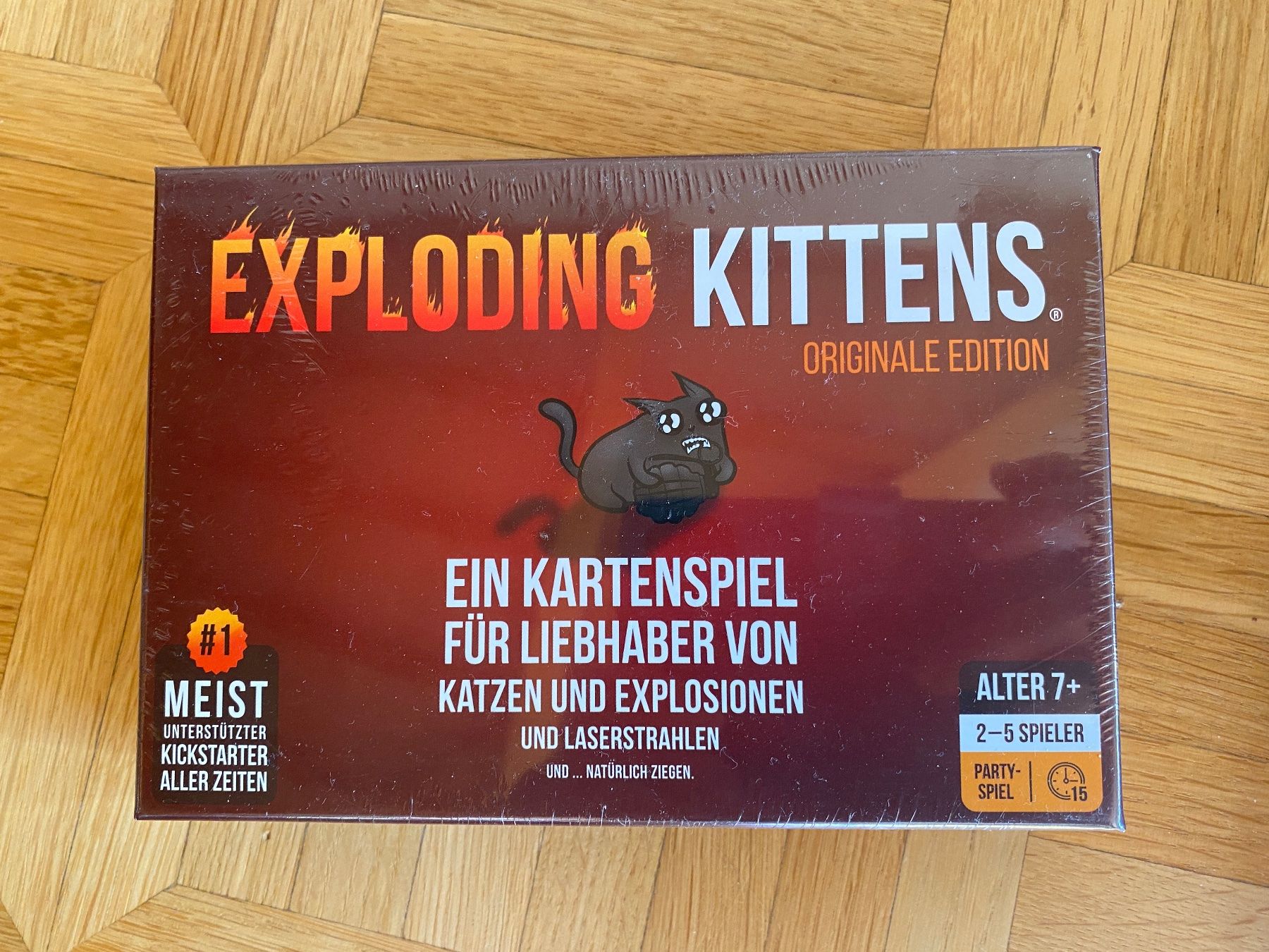 Giochi: Exploding Kittens Kartenspiel Original Edition – Nuovo e nell'imballaggio originale da Vilters venduto da Zwaergli13