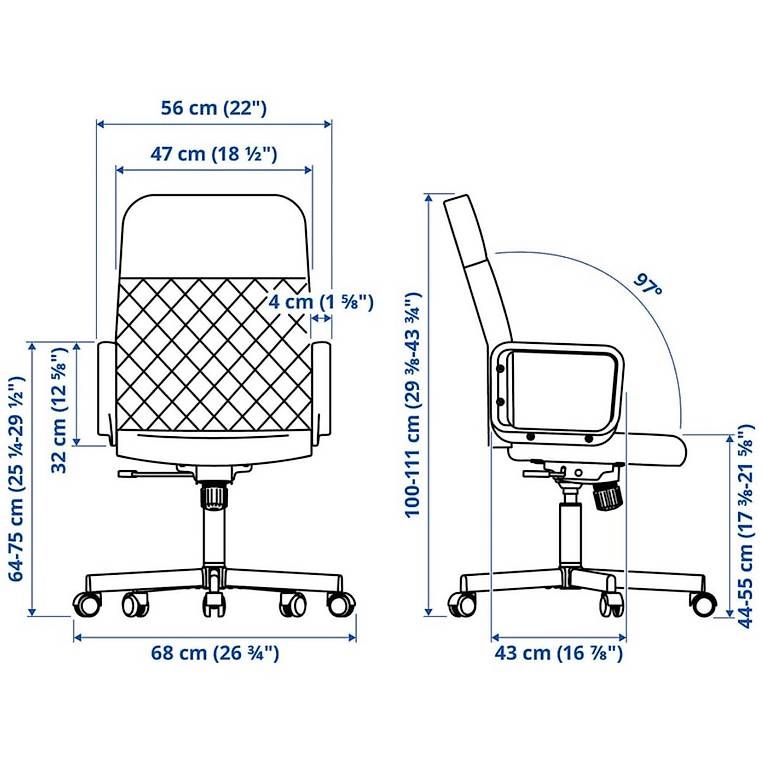 Ikea Stühle: Bürostuhl RENBERGET – Gebraucht aus Bern von tiff1812 3
