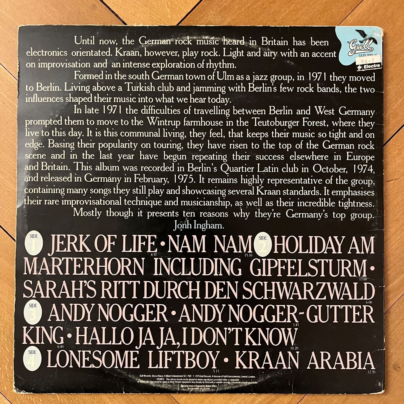 Dischi in vinile: Kraan - Live Doppel - Vinyl LP – Usato da Lenzburg venduto da sch_lml8 1