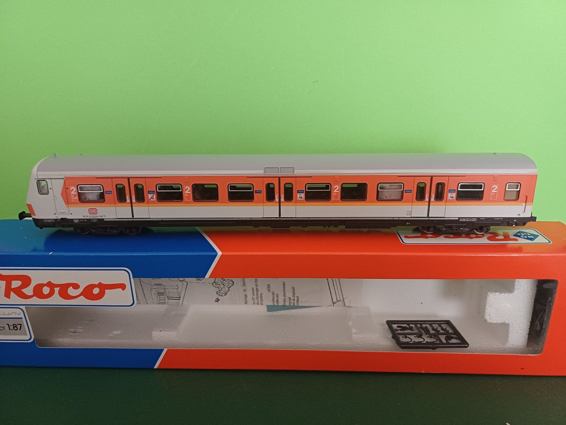 Roco Modellini di ferrovie: Roco S-Bahn Steuerwagen der DB – Usato da Bassersdorf venduto da darki77