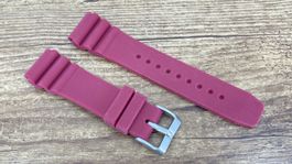 Gummi Uhrenarmband für Seiko 22mm