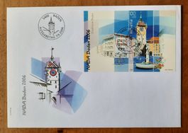 10-27-9 Enveloppe timbrée NABA Baden 2006 ll FDC 07.09.06