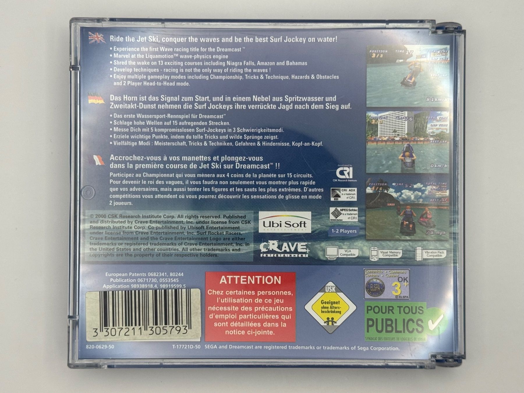 Sega Jeux: Dreamcast Surf Rocket Racers – D'occasion à Bettlach par awi_7jcb 1