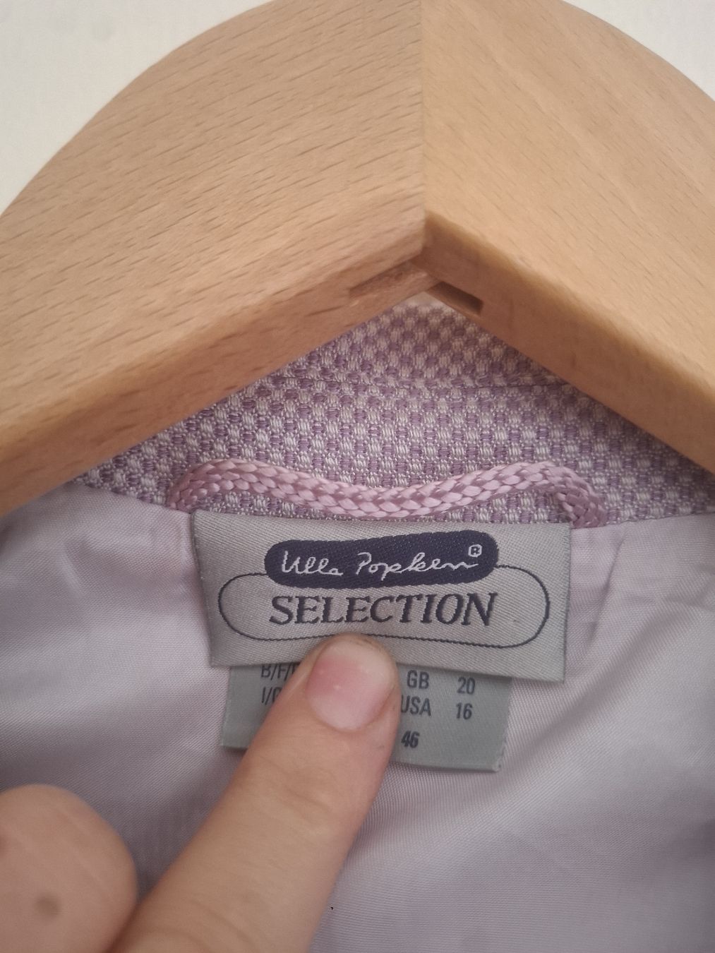 Ulla Popken Jacken: Blazer Flieder kurzarm Gr. 46 – Neu (gemäss Beschreibung) aus Zürich von sil_2yhh 1