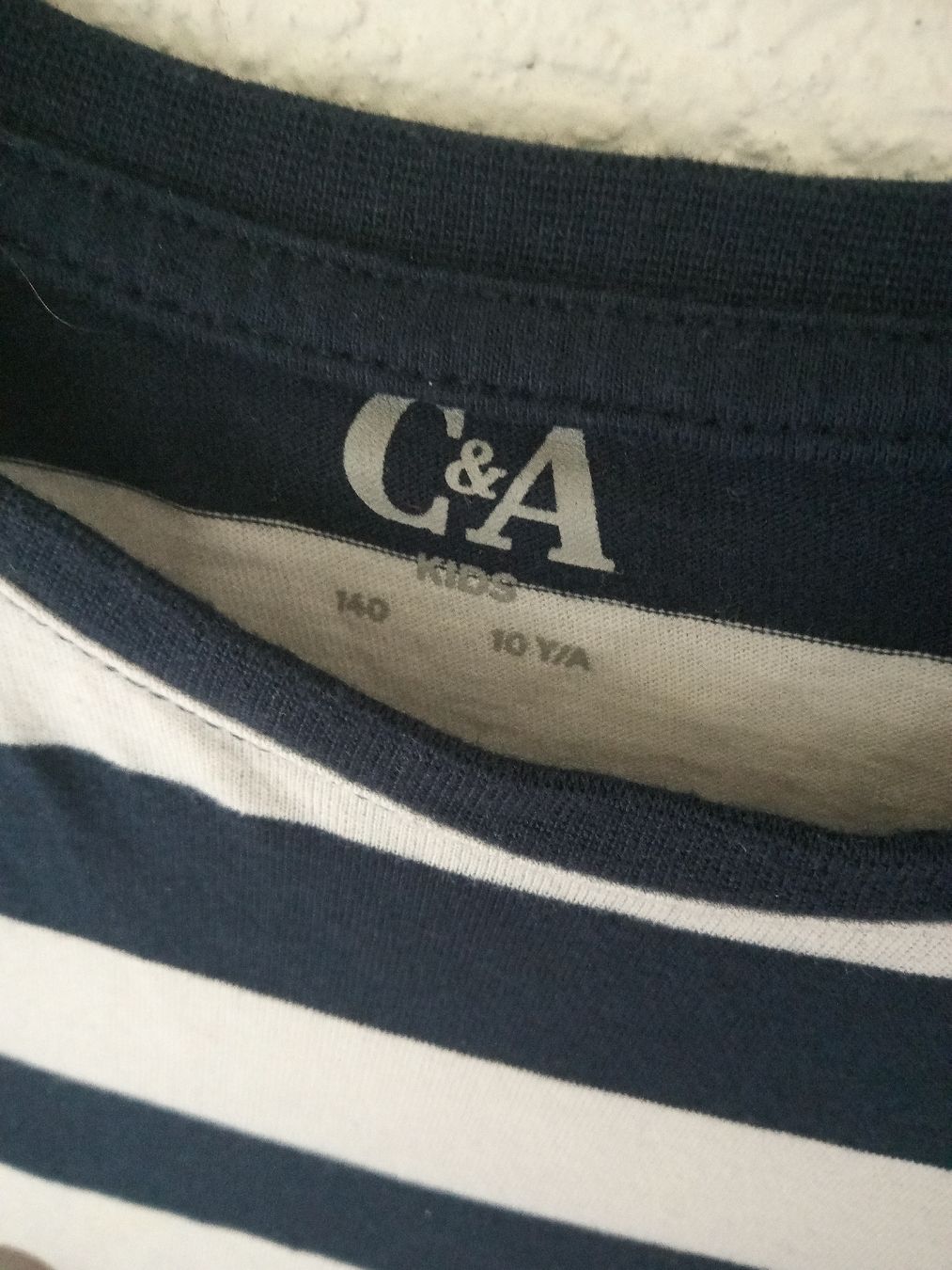 C&A T-shirt: Weihnachts Langarm Shirt Grösse 140 – Usato da Büren SO venduto da swelch 2