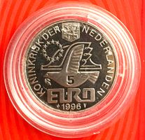 5 Euros de 1996 Pays-Bas 32 mm
