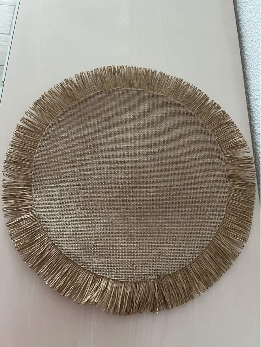 Sottobicchieri: 6er Set: Rustikale Tischsets aus Jute, Neu – Nuovo (secondo la descrizione) da Luzern venduto da suhamadlun