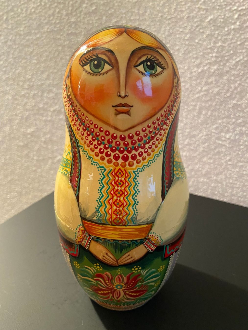 Figuren: BABUSCHKA > UKRAINE, kunstvoll bemalt – Gebraucht aus Freienstein von uh8427 1