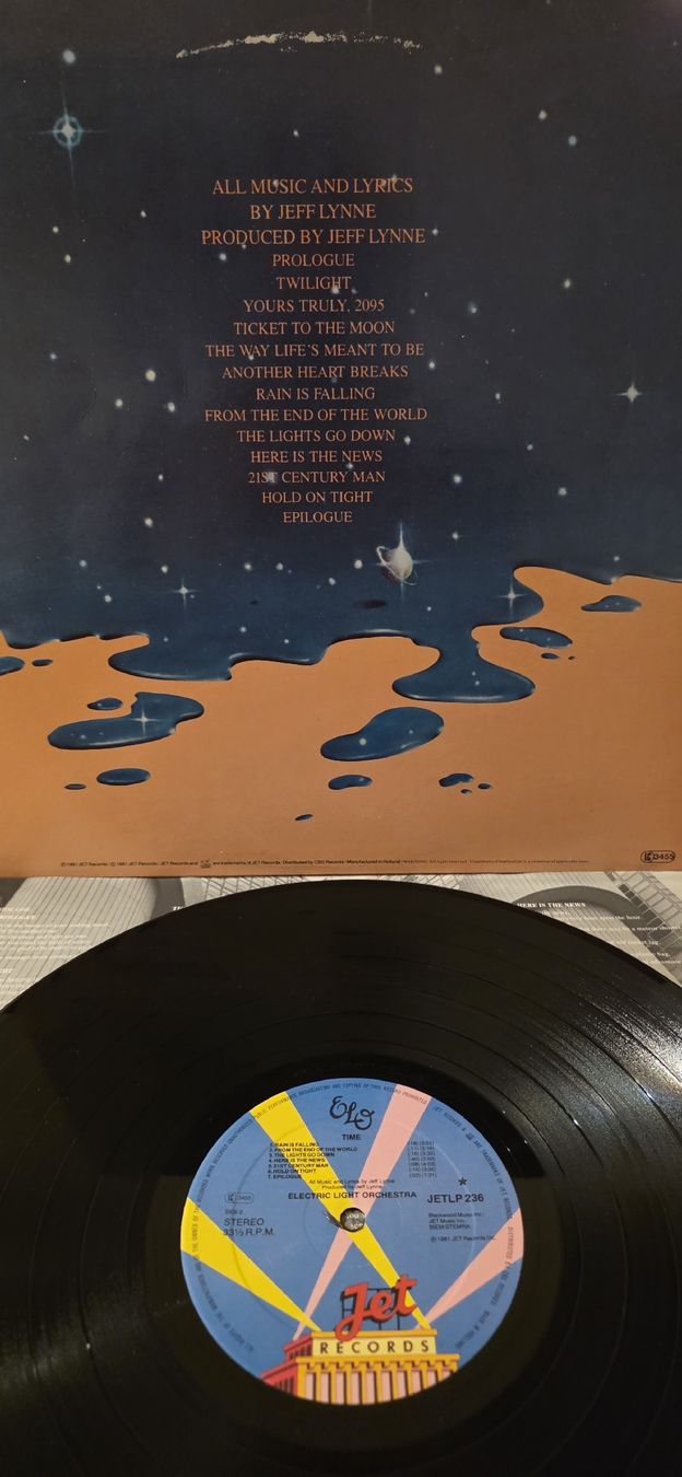 Dischi in vinile: Electric Light Orchestra - Time  1981 Vg,G – Usato da Yvonand venduto da RF-VINYL 5