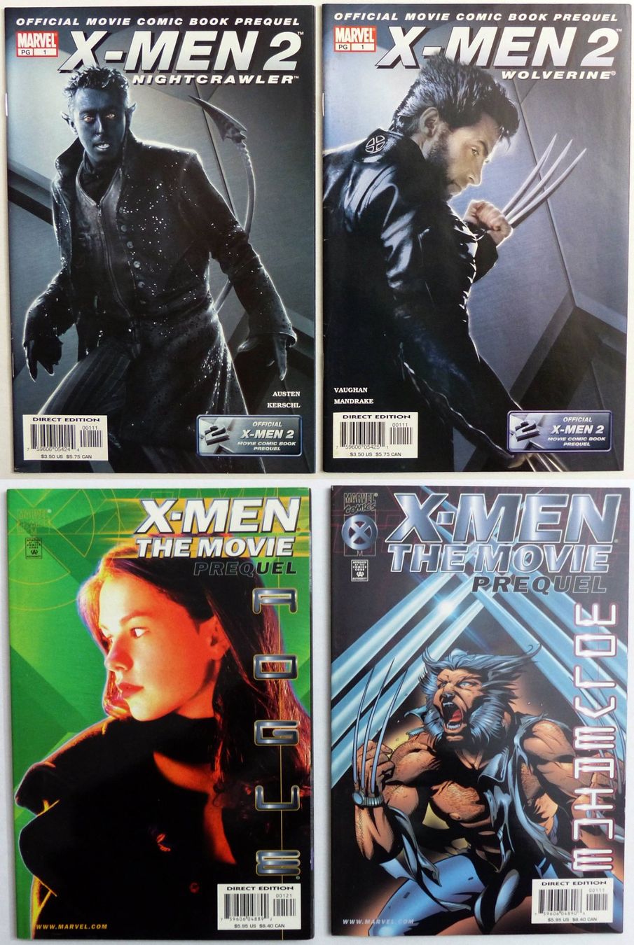 Fumetti: X-MEN MOVIE WOLVERINE ROGUE NIGHTCRAWLER 2000 – Usato da Lugano venduto da YouWantUS