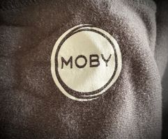 Moby Wrap Elastisches Tragetuch / Baby Wrap (Schwarz)