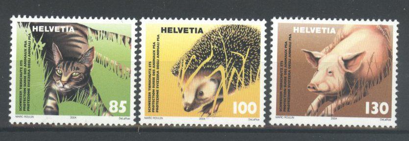 Tutti i francobolli: 2004, Schweizer Tierschutz STS ** – Usato da Willisau venduto da Vollstempel