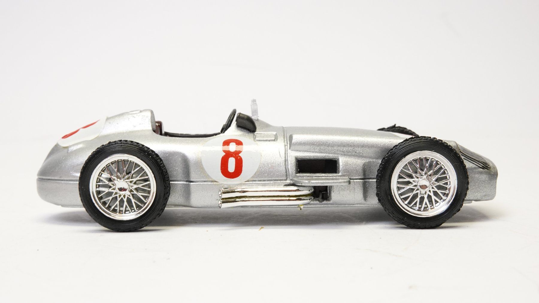 Brumm Modellautos: e55 Brumm 1/43 Mercedes W196 #8 silber – Gebraucht aus Thun von evinka_gmbh 3