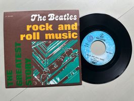 BEATLES tolle rar Single Rock and roll music Italy Kult Top