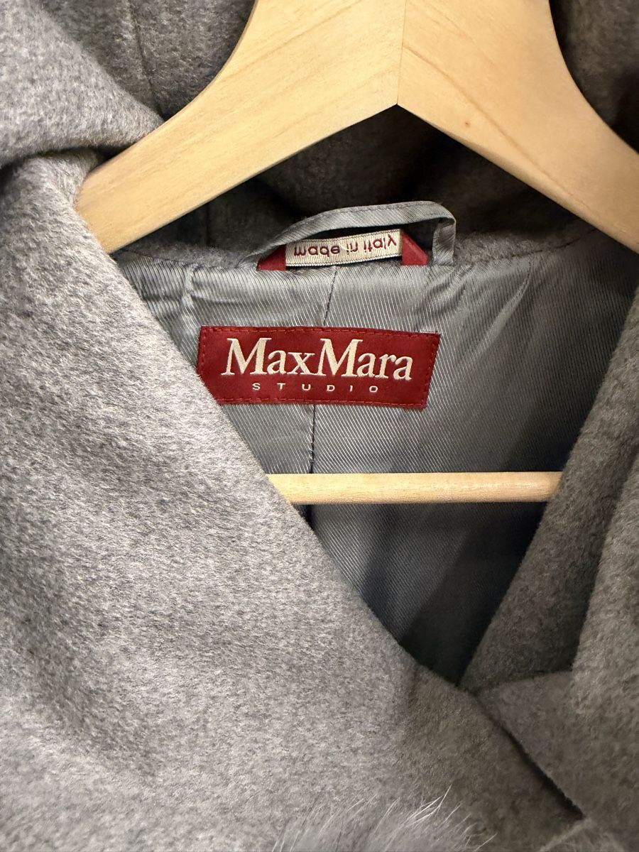 Max Mara Mäntel: MaxMara Studio Wollmantel grau Grösse 36 – Gebraucht aus Remetschwil von MLC_est.2005 2