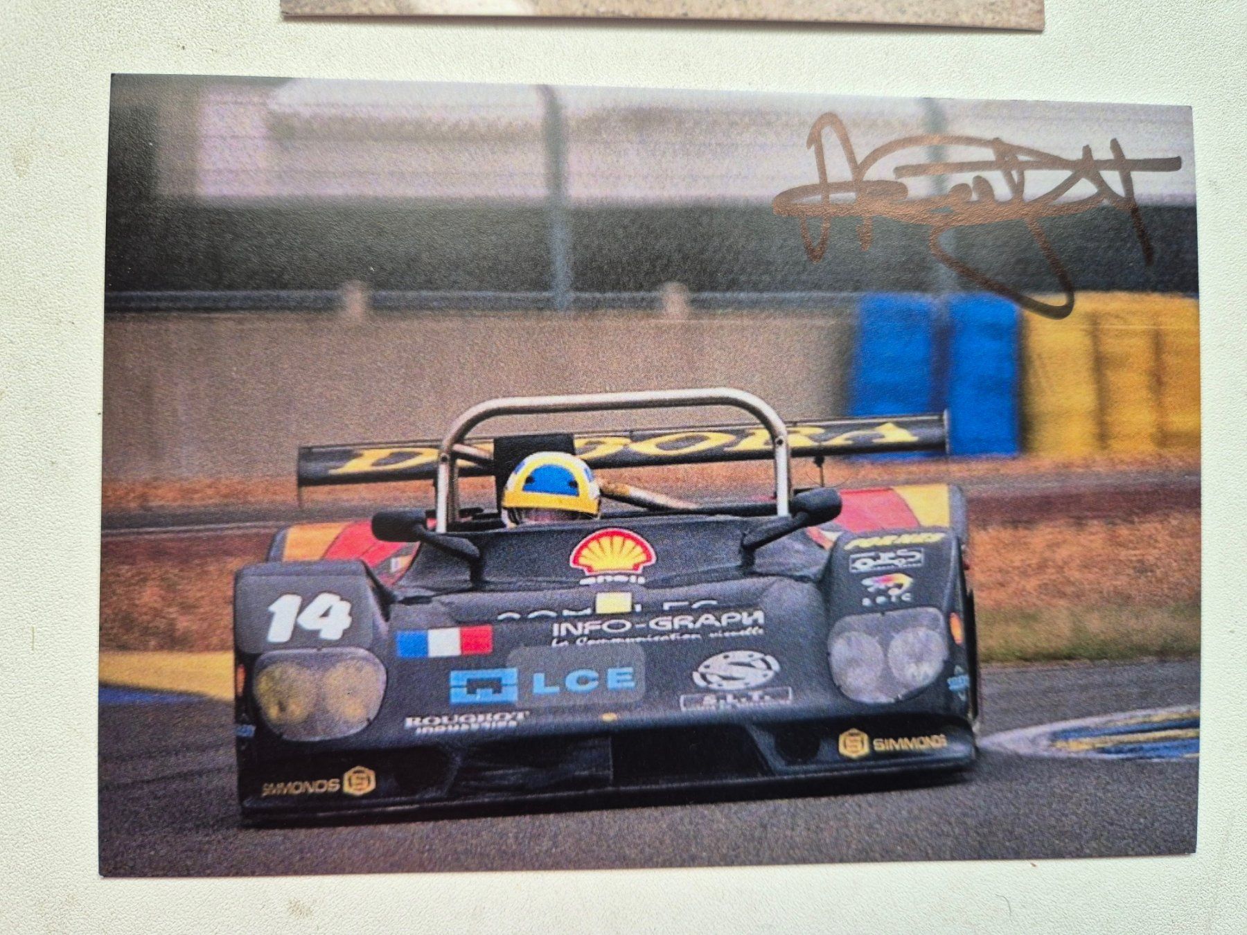 Autographes: Bernard Santal  Le Mans Autogramm – Neuf (Voir description) à Oberbuchsiten par laffite54 2