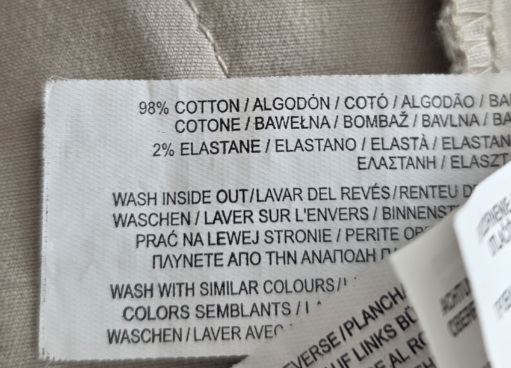 Pantaloni: Denim Co. Jogger Hose Beige Grösse L – Usato da Rheinsulz venduto da Gilea 2