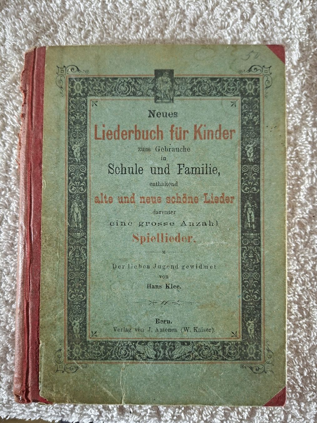 Libri: antike Gesangsbüchlein – Usato da Grindelwald venduto da carro5 4