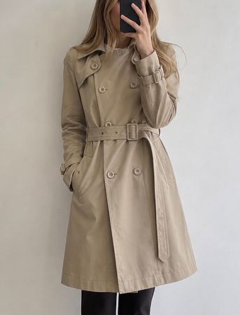 Trenchcoat Gr.S-M Beige, Top Zustand