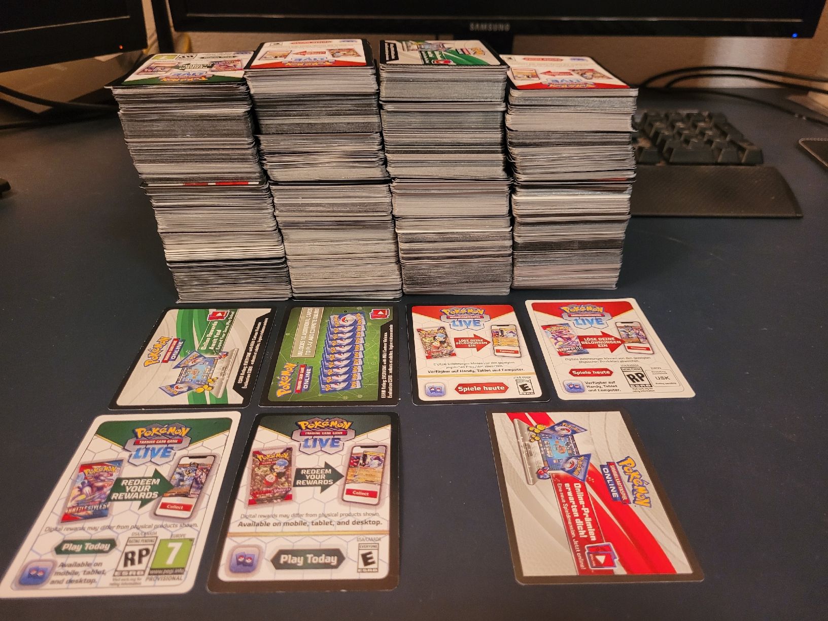Pokémon Sammelbilder & Trading cards: über 1500 unbenutze Pokemon TCG Online Code Karten – Neu (gemäss Beschreibung) aus Egerkingen von Pascal.FL