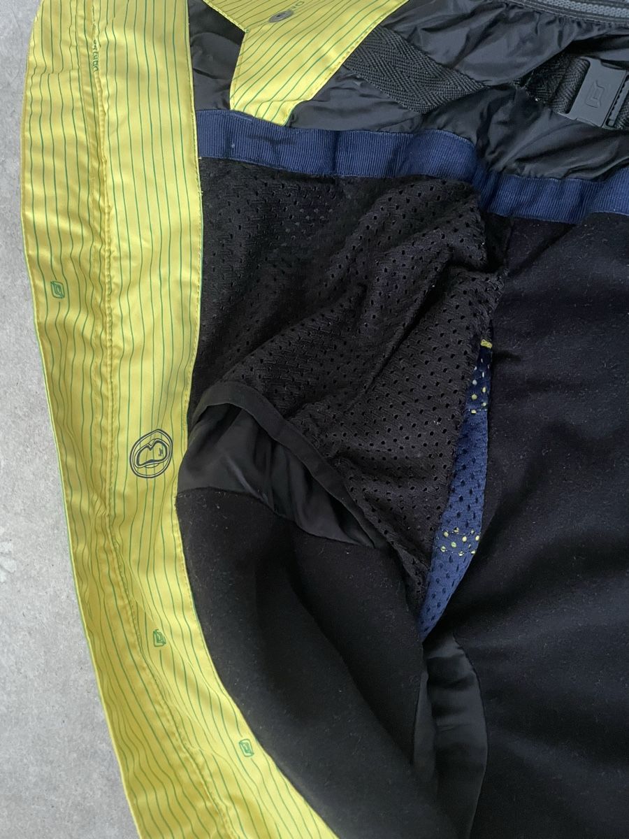 Jacken: Veste de ski Belowzero, jaune rayée, taille 140 cm – Gebraucht aus Worben von benit.drn 4