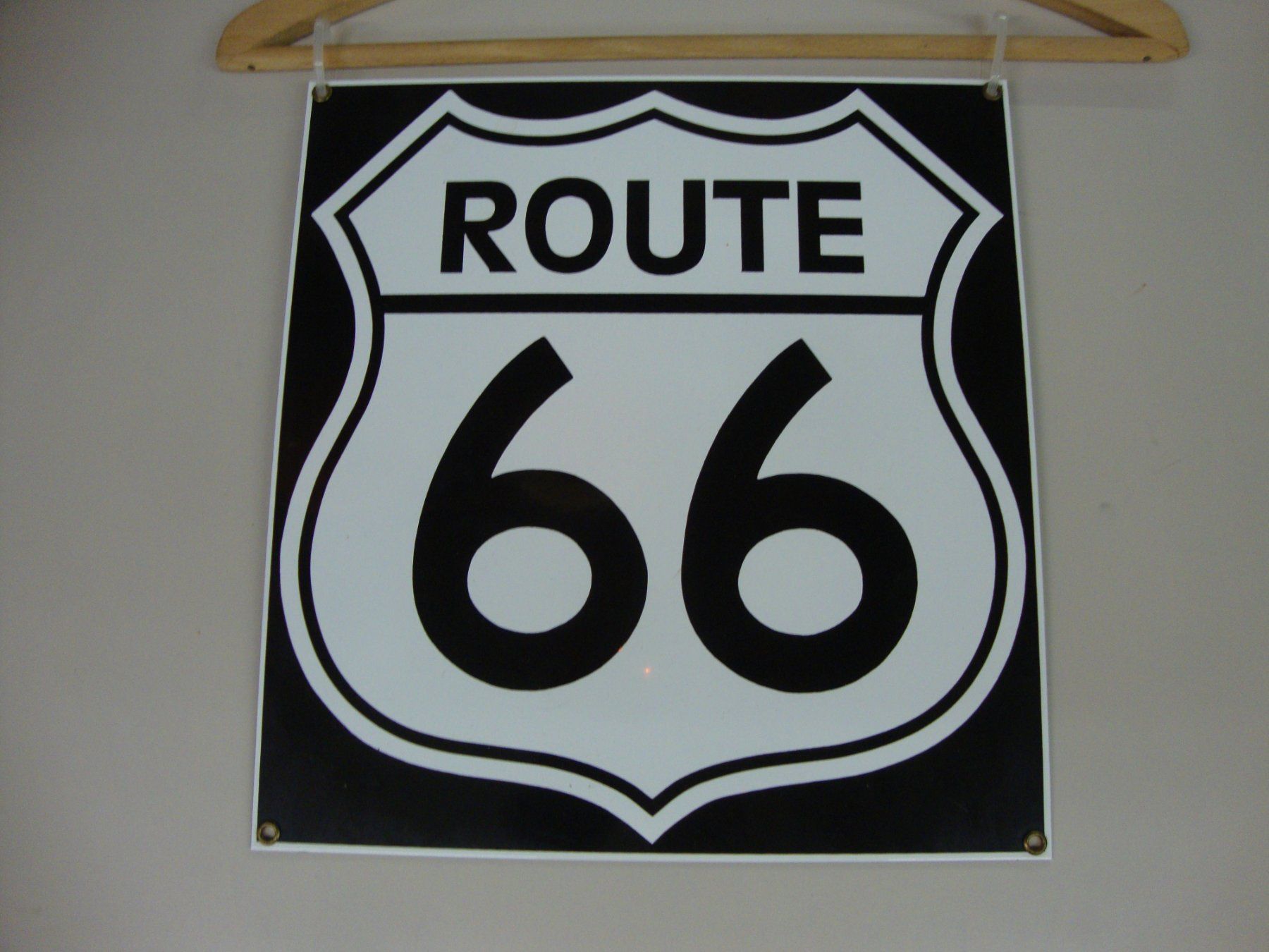 Insegne: Emailschild ROUTE 66 – Usato da Mollis venduto da Seestern 2
