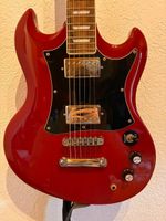E-Gitarre Brooklyn Select rot Lindenholz Korpus neuwertig
