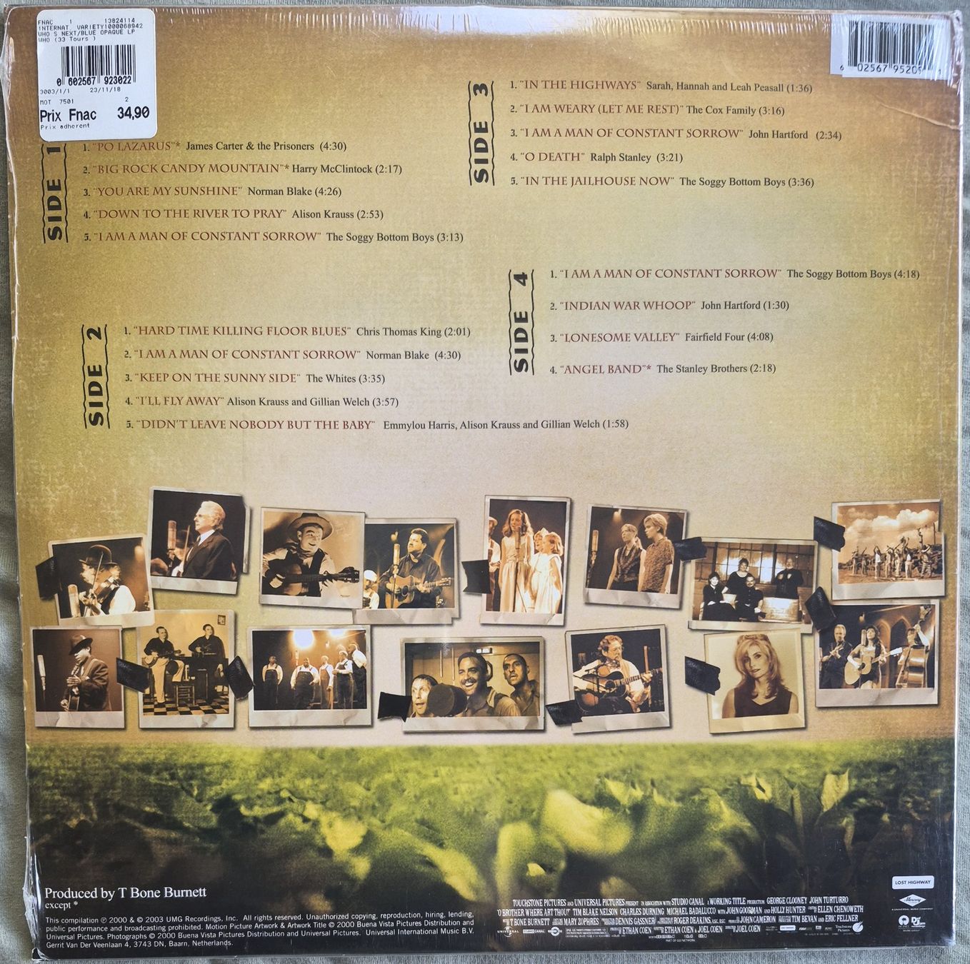 Dischi in vinile: O Brother, Where Art Thou?  - OST - Neuf – Nuovo e nell'imballaggio originale da Onex venduto da X-Ray69 1