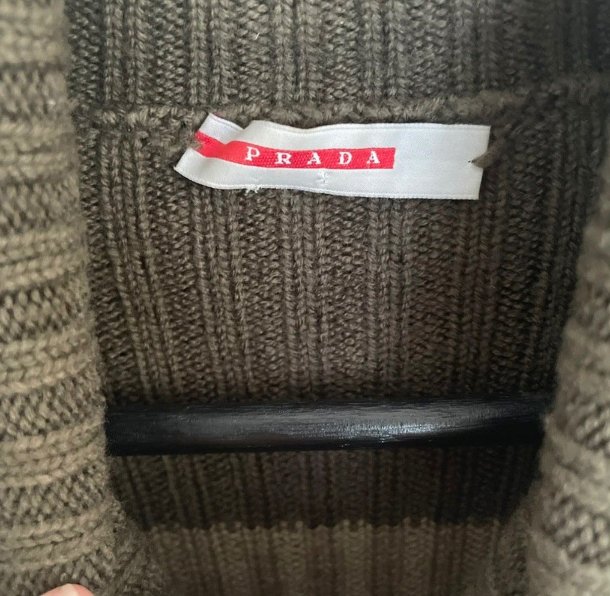 Prada Pullover & Sweatshirts: Vintage Prada knit y2k wool pullover – Neu (gemäss Beschreibung) aus Plan-Les-Ouates von Loved_Panda_Clothing 5